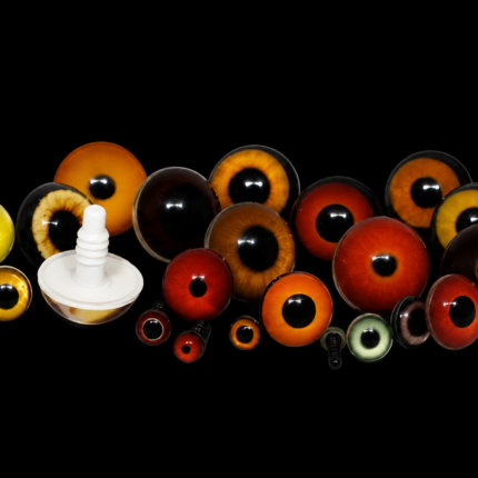 Assorted Live Eyes for bird taxidermy in multiple colors and sizes