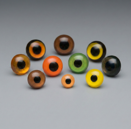 acrylic bird eyes