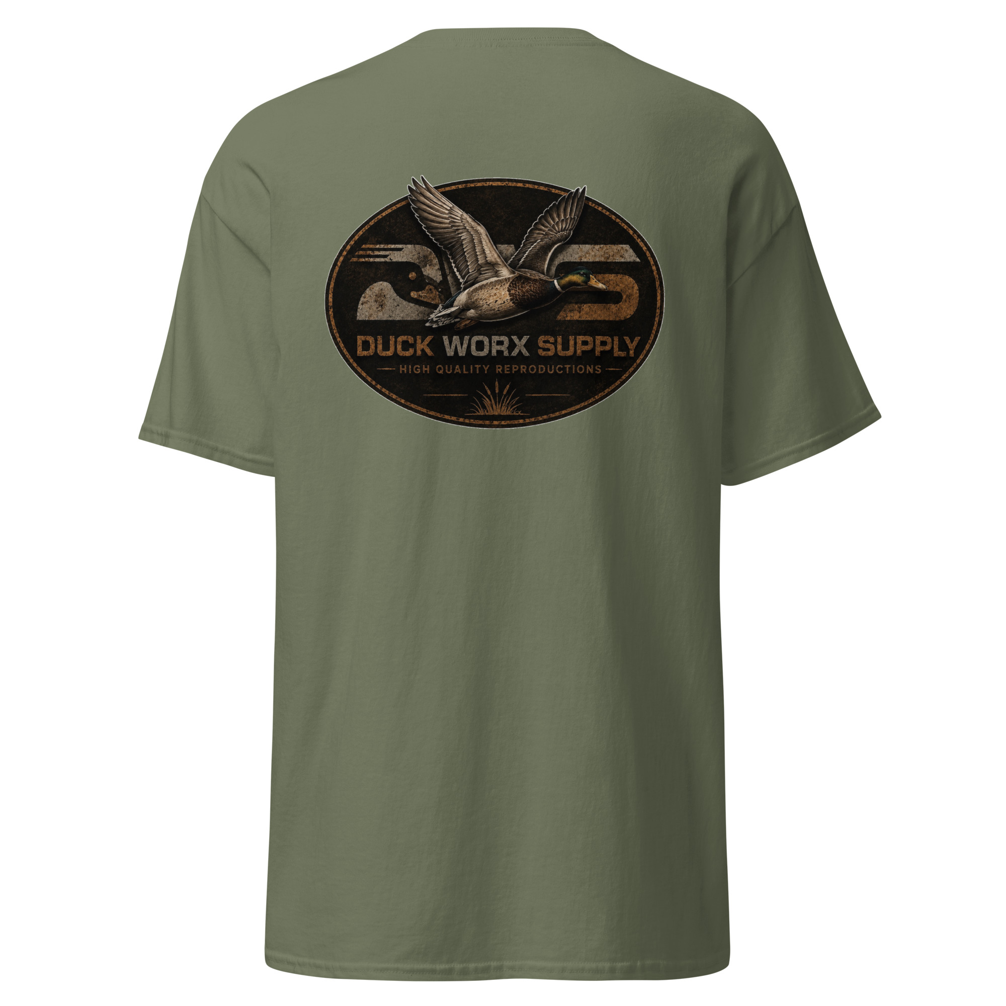 unisex-classic-tee-military-green-back-6a79c2aa52204.jpg