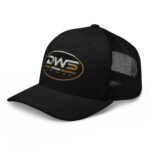 Duck Worx Trucker Cap – Black Left Front