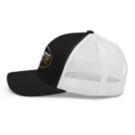Duck Worx Trucker Cap – Black White Left