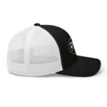 Duck Worx Trucker Cap – Black White Right