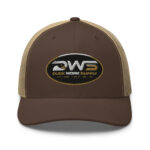 Duck Worx Trucker Cap – Brown Khaki Front