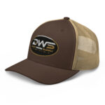 Duck Worx Trucker Cap – Brown Khaki Left Front