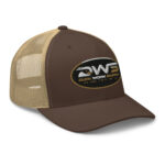 Duck Worx Trucker Cap – Brown Khaki Right Front