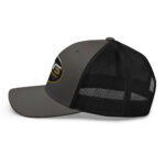 Duck Worx Trucker Cap – Charcoal Black Left