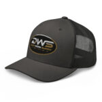 Duck Worx Trucker Cap – Charcoal Left Front