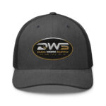 Duck Worx Trucker Cap – Dark Heather Gray Front