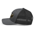 Duck Worx Trucker Cap – Dark Heather Gray Left
