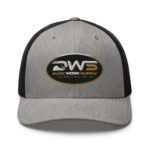 Duck Worx Trucker Cap – Heather Black Front