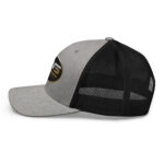 Duck Worx Trucker Cap – Heather Black Left