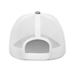 Duck Worx Trucker Cap – Heather Grey White Back