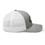 Duck Worx Trucker Cap – Heather Grey White Right