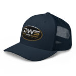 Duck Worx Trucker Cap – Navy Left Front