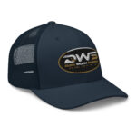 Duck Worx Trucker Cap – Navy Right Front