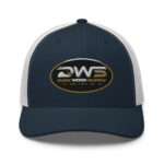 Duck Worx Trucker Cap – Navy White Front