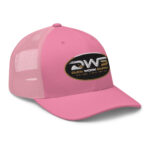 Duck Worx Trucker Cap – Pink Right Front