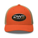Duck Worx Trucker Cap – Rustic Orange Khaki Front