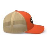 Duck Worx Trucker Cap – Rustic Orange Khaki Right